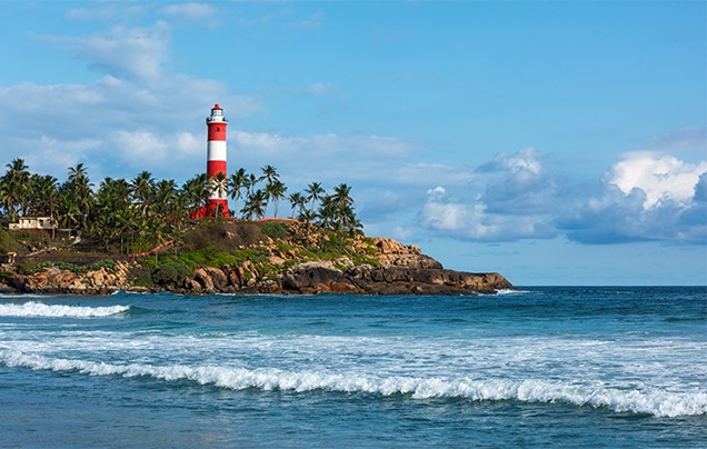 DAY 1: TRIVANDRUM AIRPORT TO KOVALAM BEACH