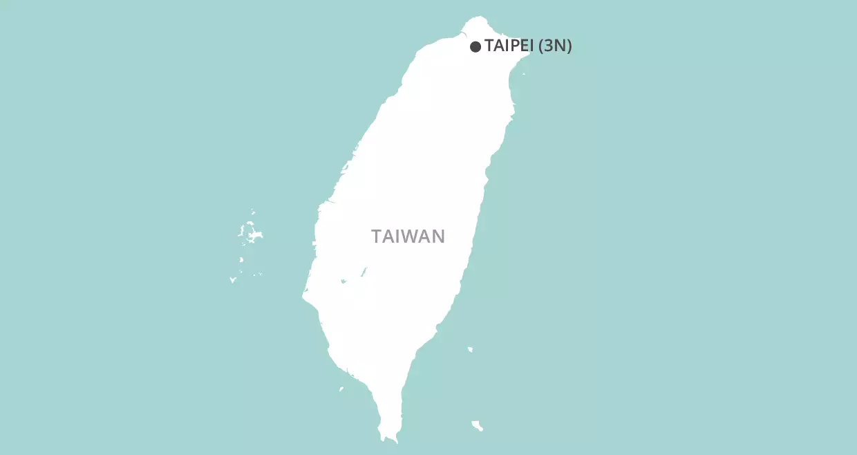 Taipei Short Stay map