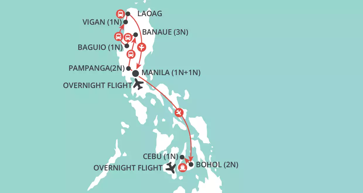 Philippines Discovery map