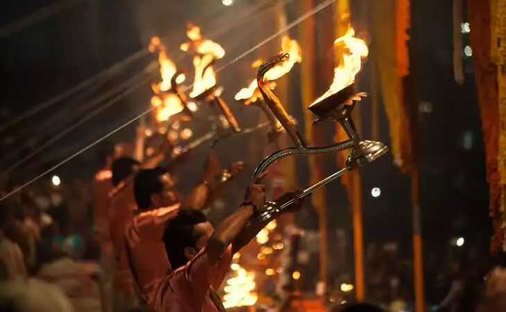Ganges Puja Ceremony