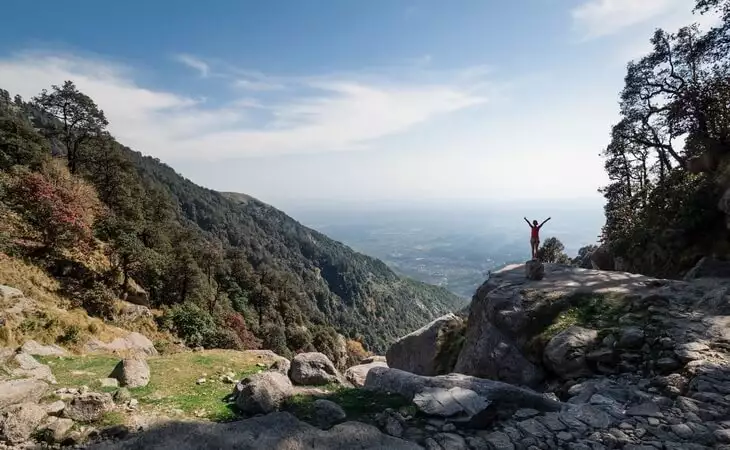Morning Yoga in the Himalaya's