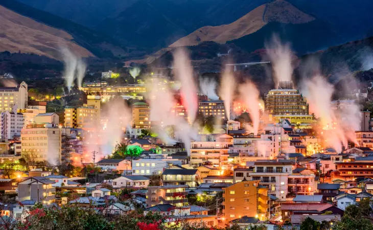 Relax at a Beppu Hot Spring Resort