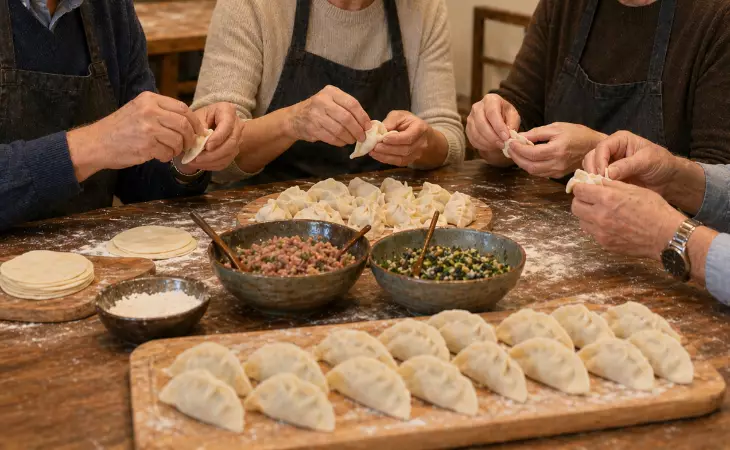 Make Dumplings in Xian
