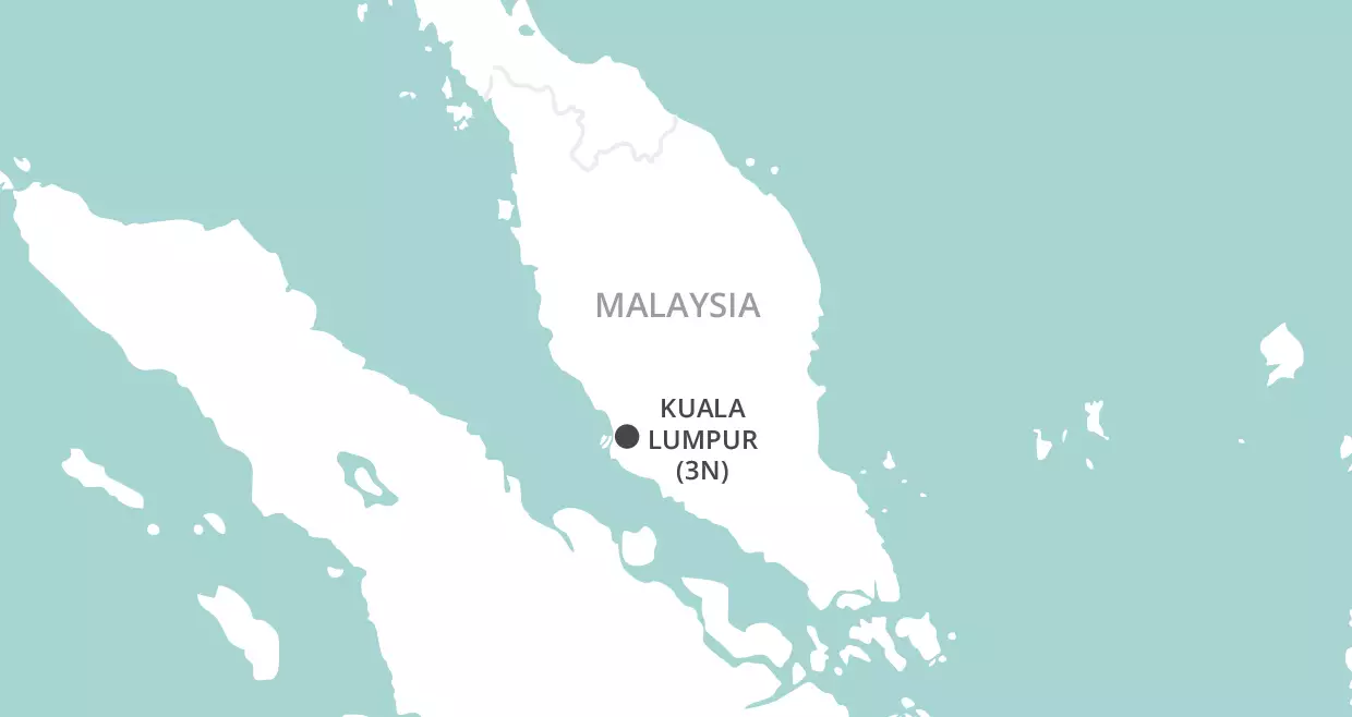 Kuala Lumpur Stopover  map