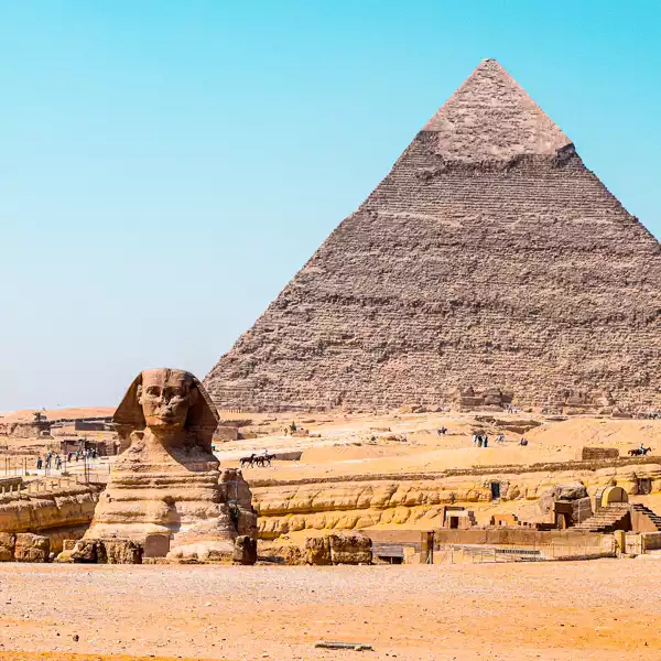 Pyramids and Sphinx of Giza