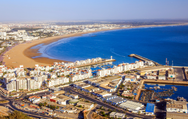 Day 1: Travel to Agadir