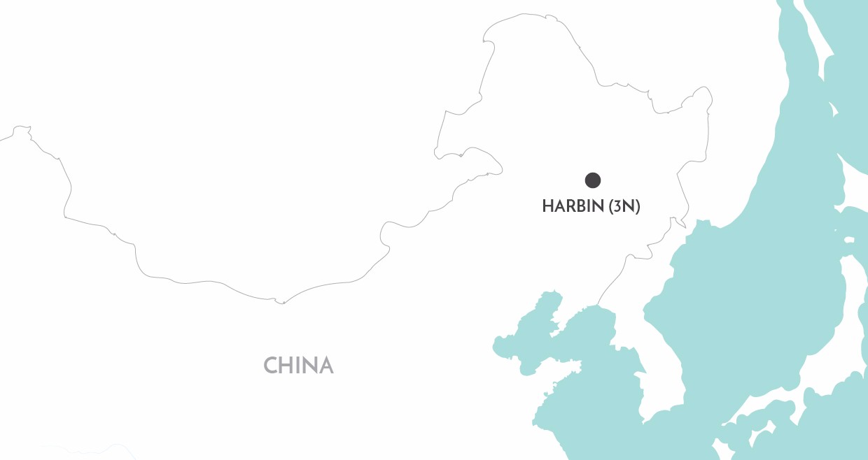 Harbin Ice & Snow Festival map