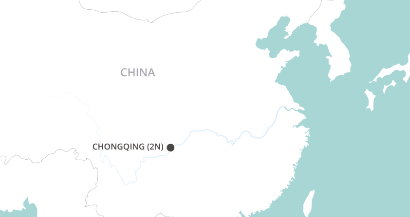 Chongqing Short Stay  map