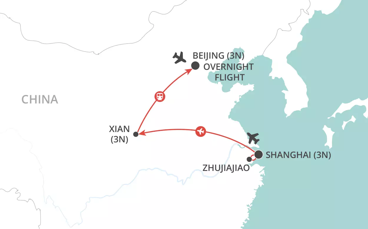 Christmas in China 2026 & 2027 map