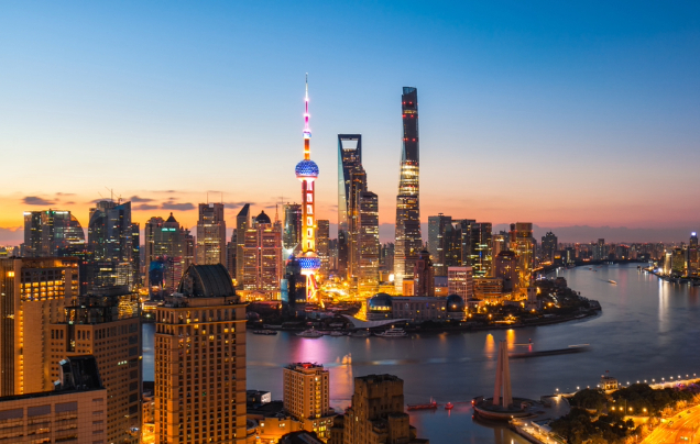 Day 1: Fly to Shanghai