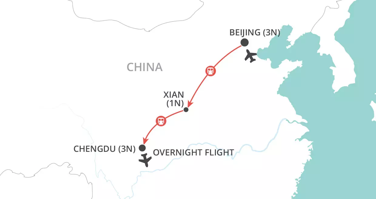 In Pursuit of Pandas map