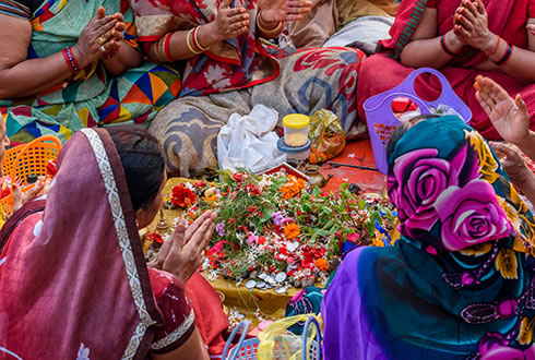 Ghats on River Ganges